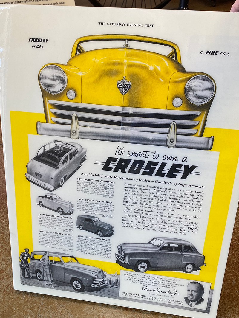 Crosley Advertisement